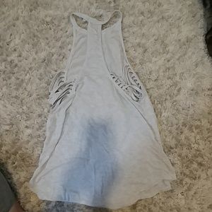 Grey Cut out tank